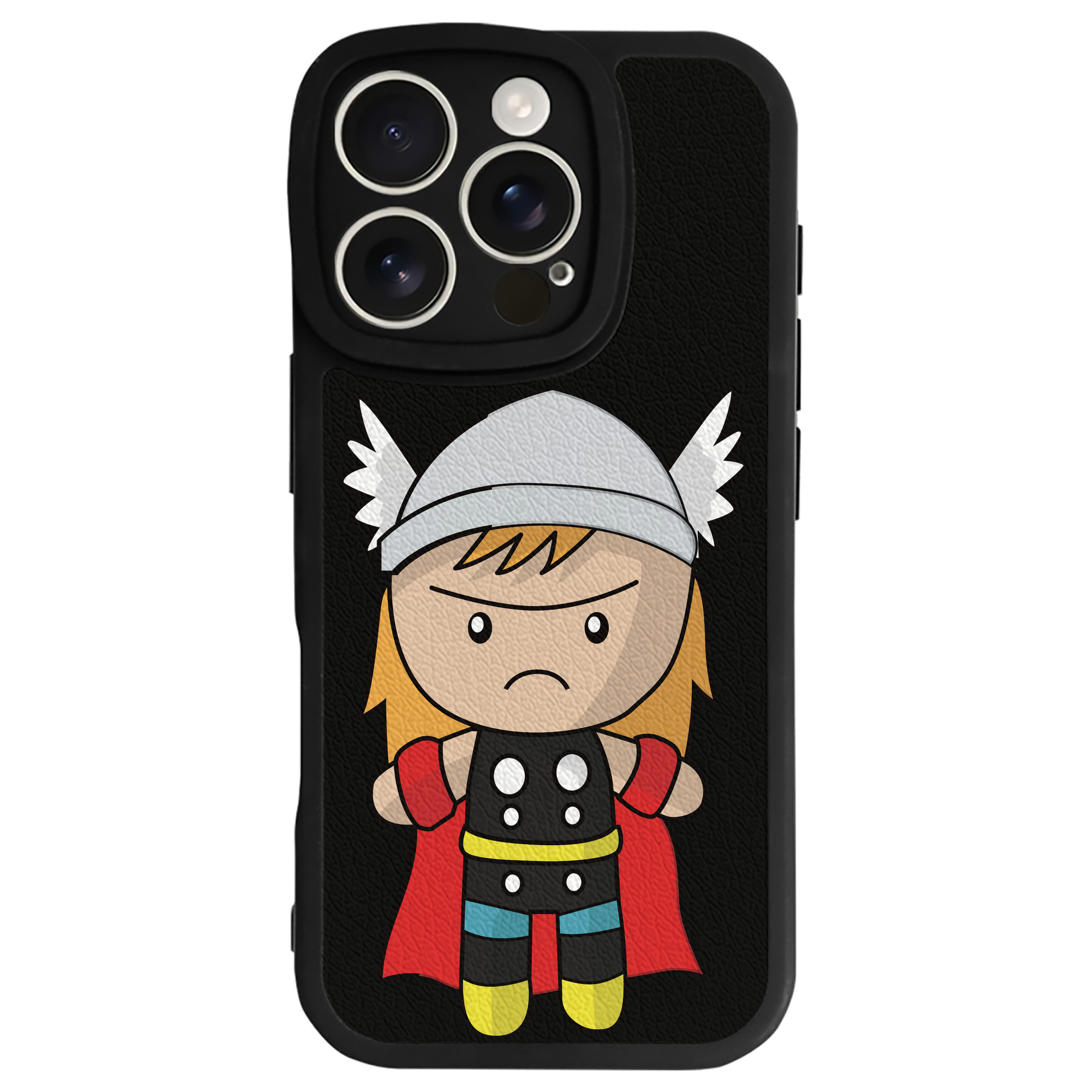 （画像用） アベンジャーズ The Avengers 【iPhone 16シリーズ対応】シリコンスマホケース（レザー調） 材質：シリコン